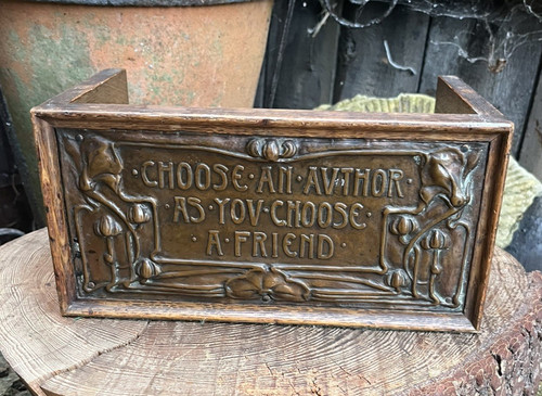 Antiker arts crafts buchtrog - &,