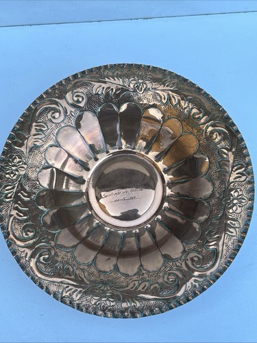 Vintage deko kupfer schale - vintage,