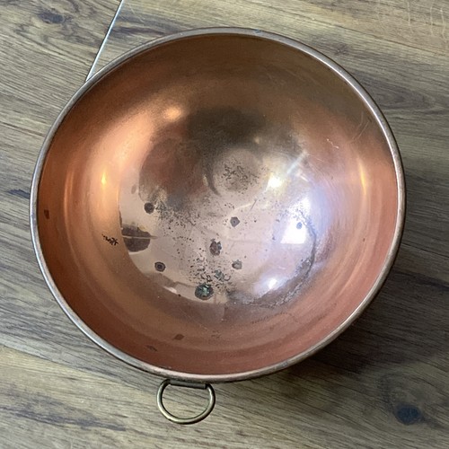 Vintage kupfer rührschüssel - kupfer,